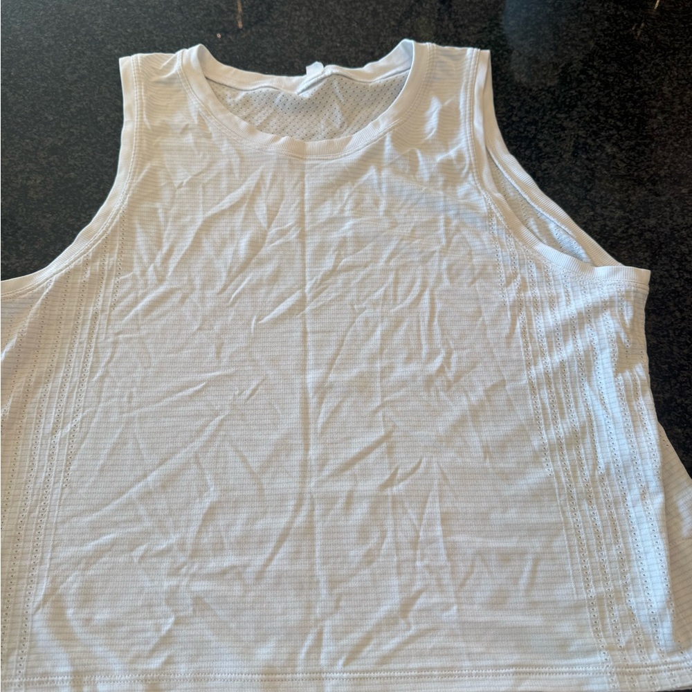 lululemon athletica White Tank Top